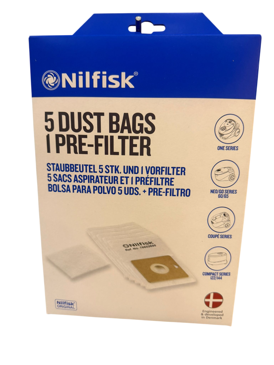 Nilfisk One | Coupe | Neo Toz Torbası Orijinal Toz Torbası