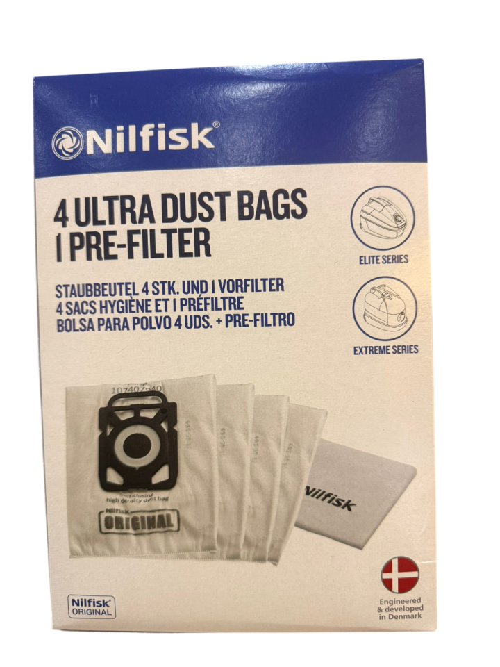 Nilfisk Elite | Extreme Serisi Orijinal Toz Torbası